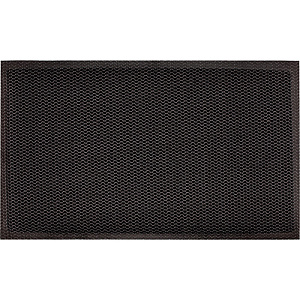 Коврик придверный 60*90см ComeForte Mesh Mat серо-черный, 1/20