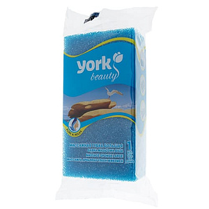 Губка для тела массажная большая Рэмбо YORK, 2/40