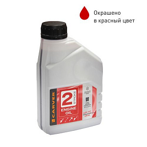 Масло CARVER 2-тактное минеральное API TC 0,6 л