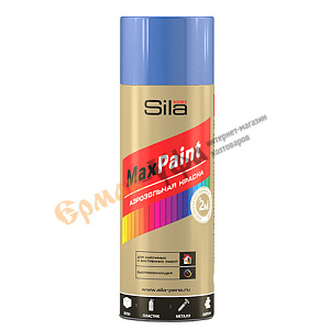Эмаль аэрозольная синий RAL5005 520мл Sila Home Max Paint, 1/12