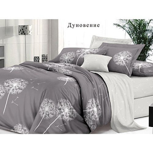 Комплект постельного белья "Sateen De Luxe" 1,5 спальный, Дуновение