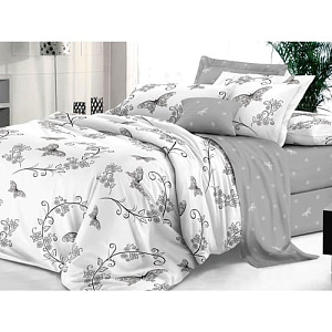 Комплект постельного белья Sateen De Luxe, Семейный, антонэлла