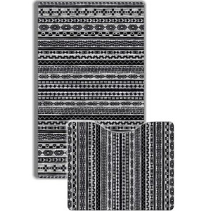 Комплект ковриков для ванной комнаты Dekorelle РЕЛАКС, RT064-B, разм.60х100см + 50х60см