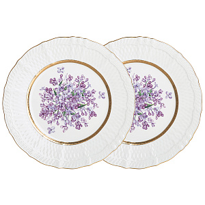 НАБОР ТАРЕЛОК ЗАКУСОЧНЫХ LEFARD, LILAC, 2 ШТ. 20, 5 СМ, КОР=24НАБ.