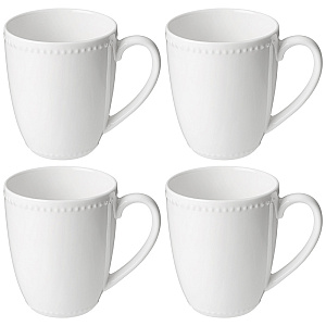 НАБОР КРУЖЕК LEFARD, PEARL, 4 ШТ. 8, 9*12, 4*10, 7 СМ 410 МЛ, КОР=6НАБ.